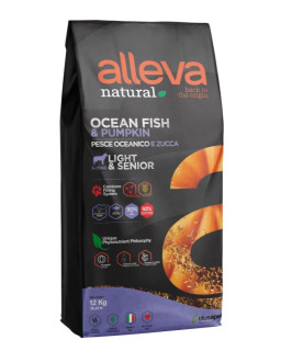 Alleva Natural Dog Dry Senior Ocean Fish&Pumpkin Light Medium/Maxi 12kg